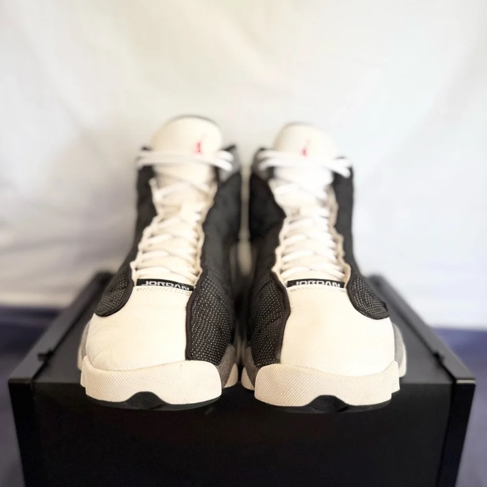 AUTHENTIC Jordan 13 Retro Black Flint size 12 DJ5982-060 2023 PRE-OWNED - Picture 7 of 8